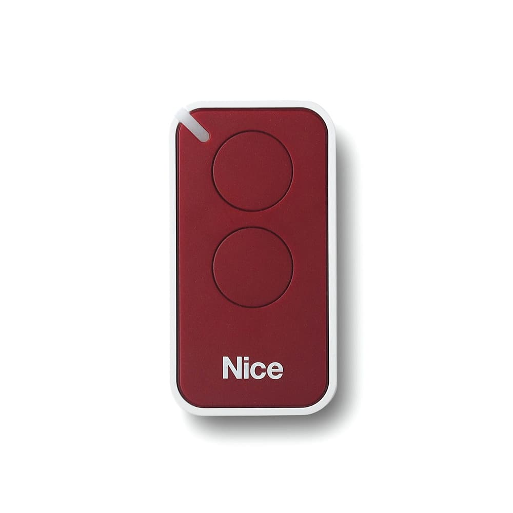 Nice INTI 2 Kanallı Kırmızı Kumanda