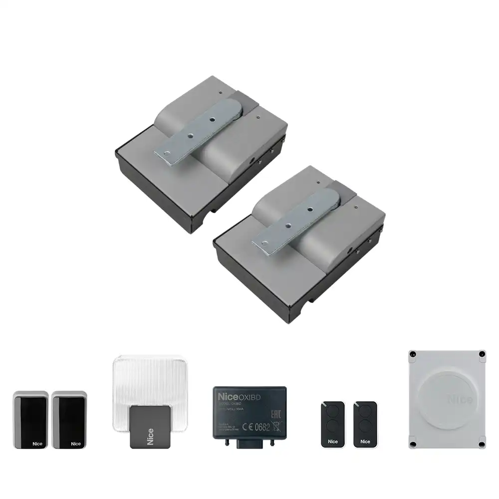 Nice S-FAB 2124 Dairesel Kapı Motoru Çift Motor Set