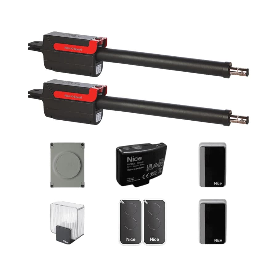 Nice TITAN 3724 HS Hızlı Dairesel Kapı Motoru Çift Motor Set gorsel 1